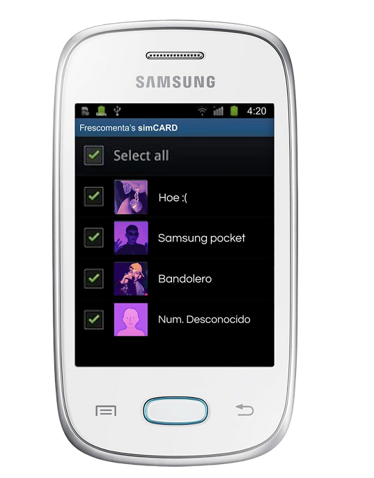 Samsung Pocket Tracklist